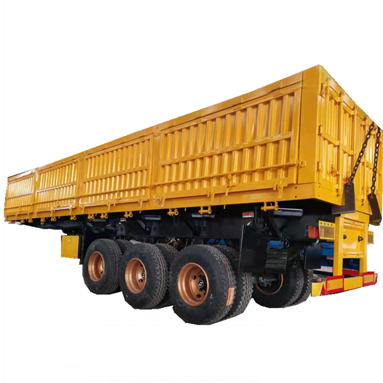 3 Axle 34 Ton Dropside Side Tipper Trailer