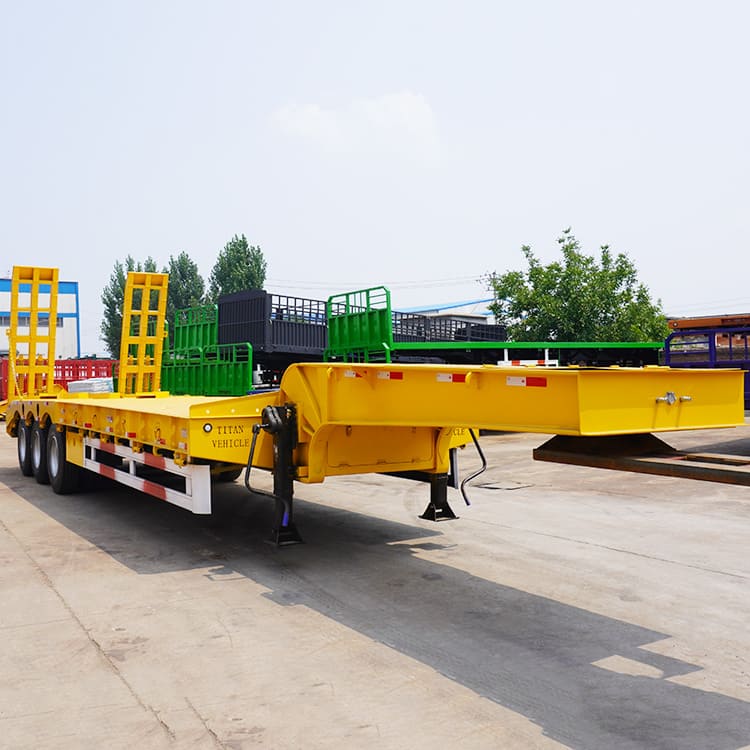 3 Axle Semi Low Loader Trailer