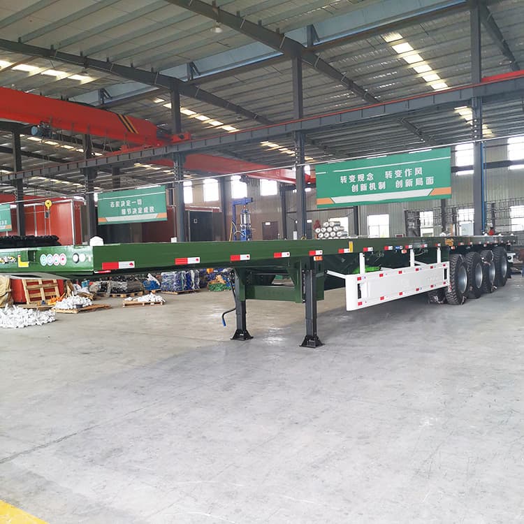New 4 Axle 48Ft Flatbed Trailer