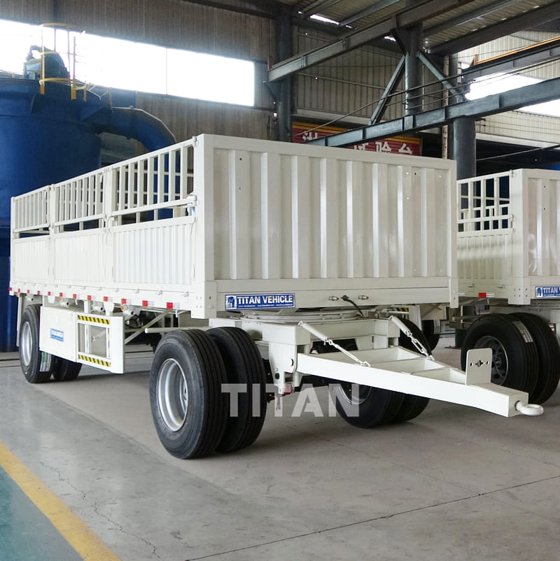 Dropside Drawbar Trailer 