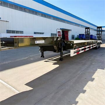 3 Axle 40Ft Low Bed Trailer
