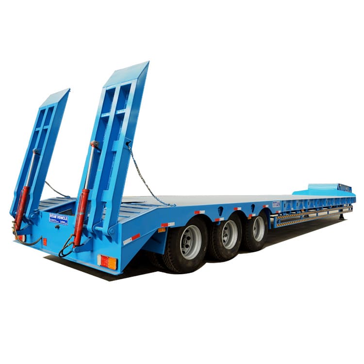 Tri Axle Low Bed Truck Trailer Price