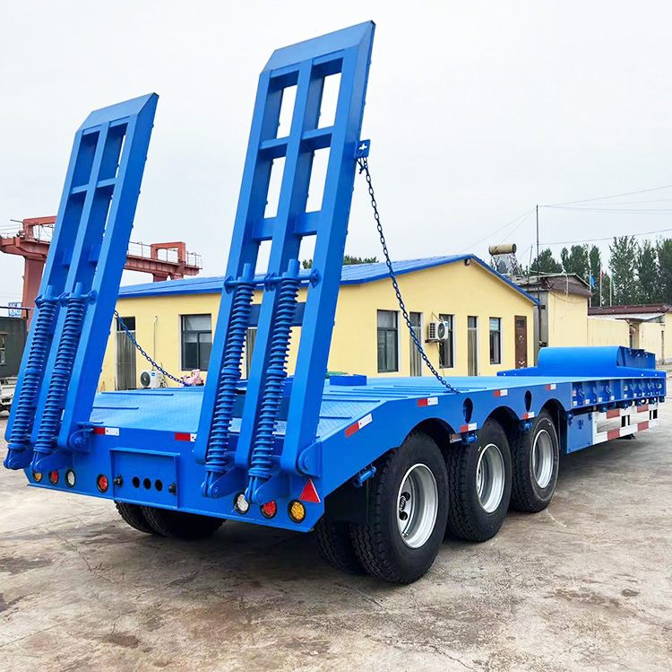 3 Axle Semi Lowbed Trailer 