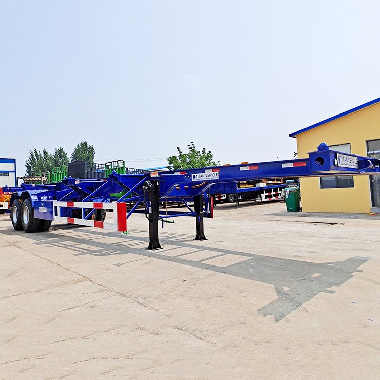 12M Container Skeletal Semi Trailer