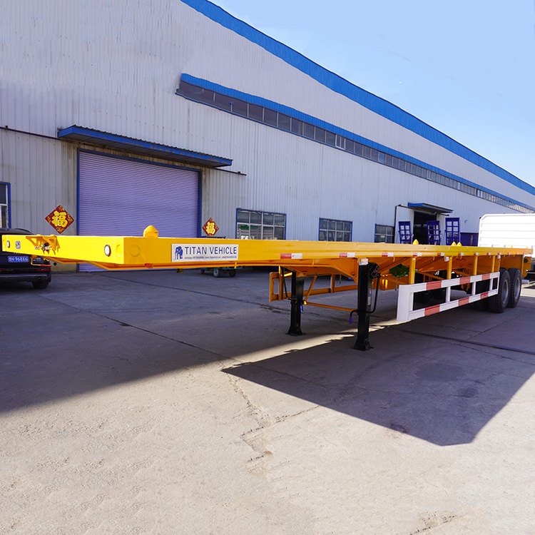 Commercial 2 Axle Flatbed Trailer