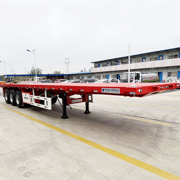 Semi Flatbed Trailer 40 Feet