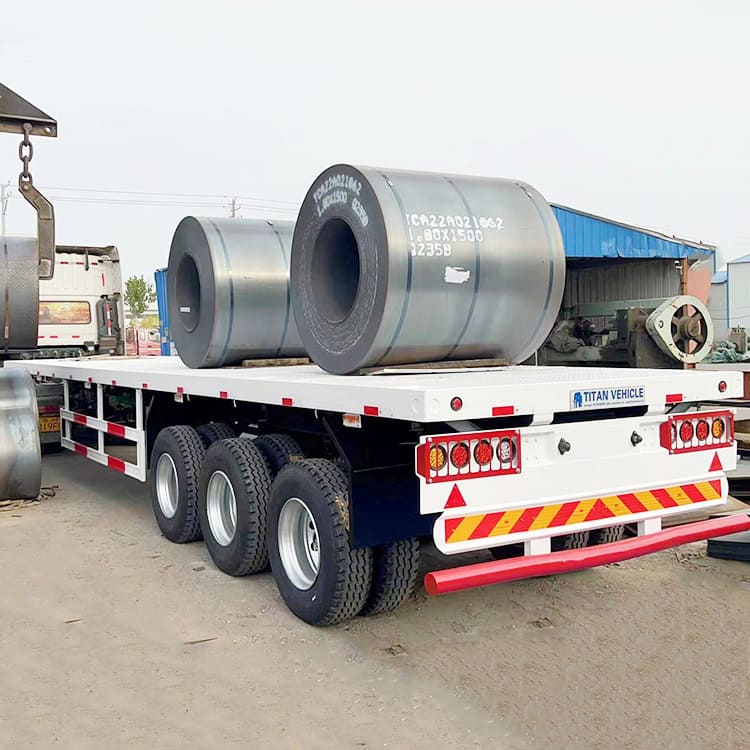 40 Foot Flatbed Container Trailer