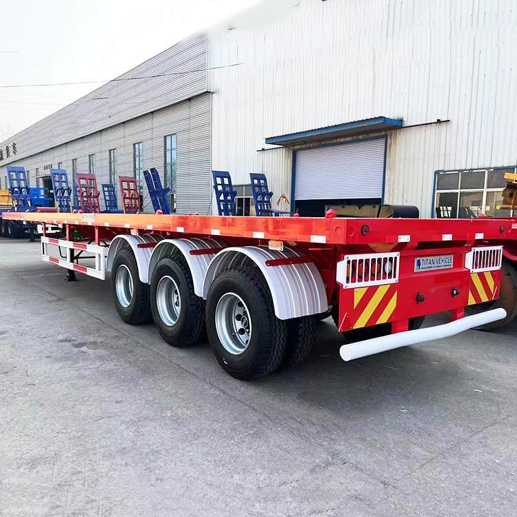 40 Feet Flatbed Truck Trailer
