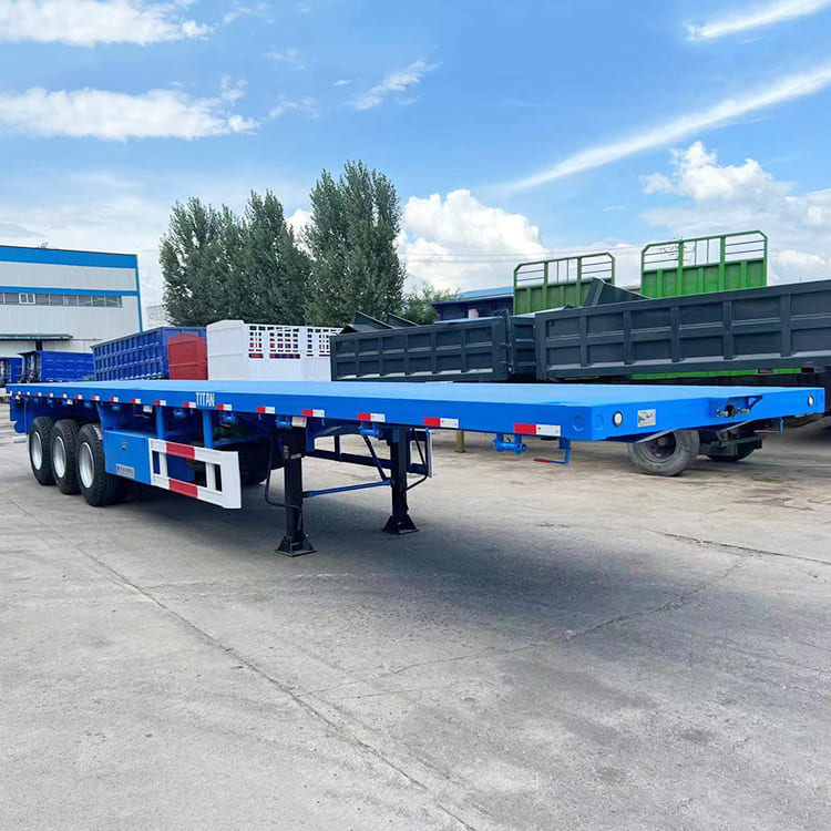 40 Feet Triple Axle Flatbed Trailer