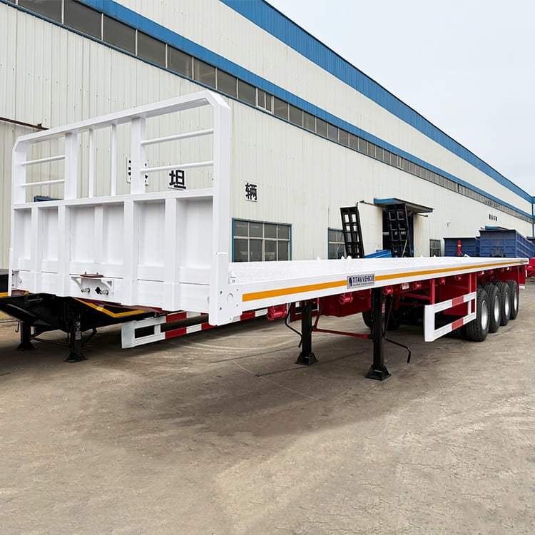 New 45 Ft Flatbed Trailer