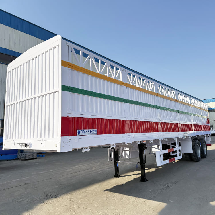 2 Axle Fence Semi Trailer