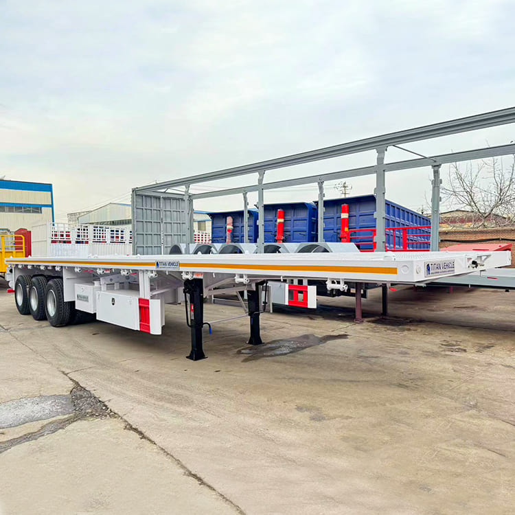 Tri Axle Flat Deck Trailer