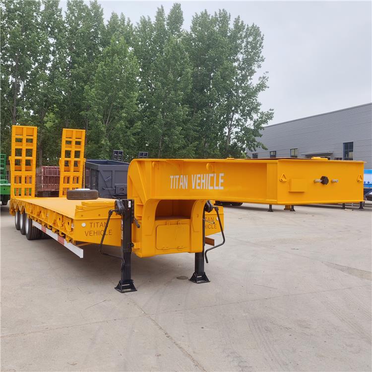 3 Axle Low Bed Trailer
