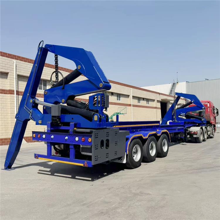 Extendable Container Side Loader Trailer
