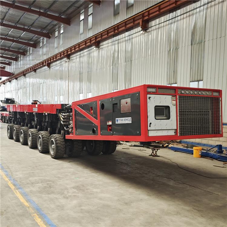 SPMT Module Transport Trailer