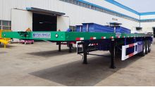 40 Ft Tri Axle Flat Deck Trailer