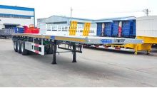 3 Axle 40 Foot Flatbed Semi Trailer