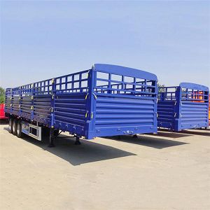 50 Ton Fence Cargo Trailer