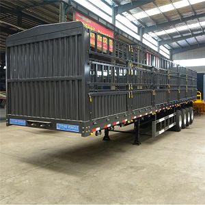 4 Axle Fence Truck Trailer