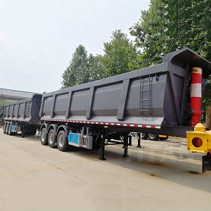 3 Axle U Shape Tipper Trailer