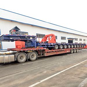 10 Axle Extendable Wind Tower Trailer