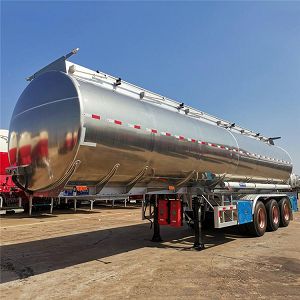 40000 Liters Aluminum Fuel Tanker Trailer