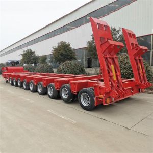 9 Axle Hydraulic Low Bed Trailer