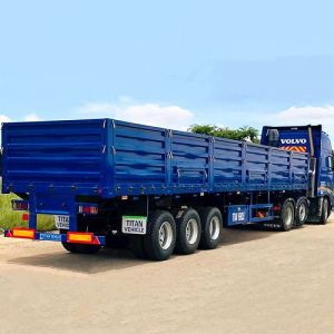 3 Axles 16 Ton Grain Trailer