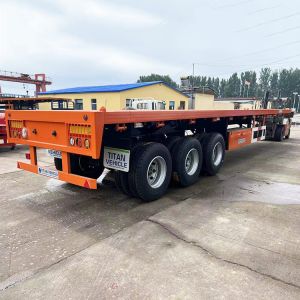 Tri Axle Flatbed Trailer