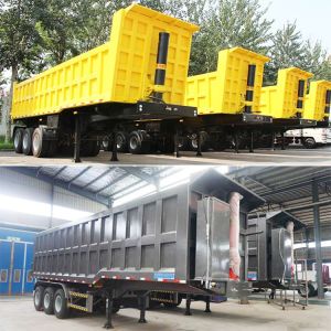Tri Axles Hydraulic Dump Trailer