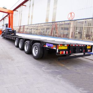 120T Hydraulic Detachable Gooseneck Lowboy Trailer