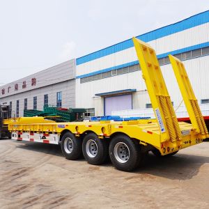 80 Ton 3 Axle Lowbed Trailer