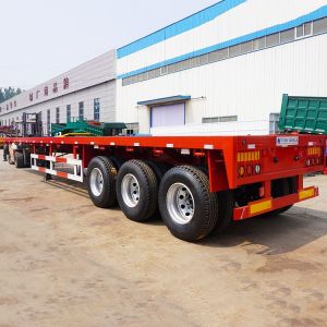 40Ft Semi Truck Flatbed Trailer