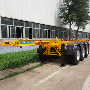 Tri Axle Skeletal Semi Trailer