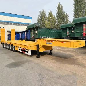 6 Axle Hydraulic Low Bed Trailer