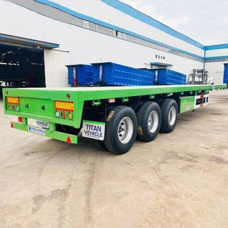 40 Foot Tri Axle Flatbed Trailer