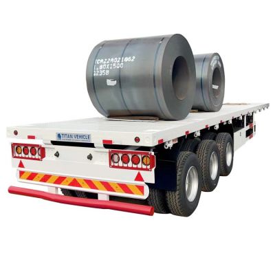 Tri Axle Flatbed Trailer For Sale