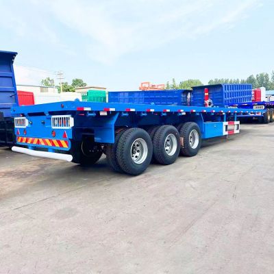 3 Axle 40ft Flat Bed Trailer