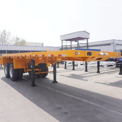 20 Foot Flatbed Semi Trailer
