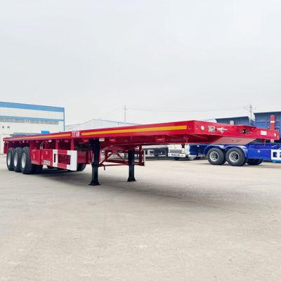40 Ft Flat Bed Semi Trailer