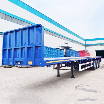 New 3 Axle 40 Foot Flatbed Trailer