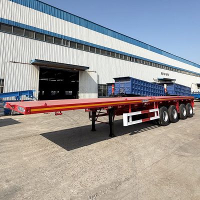 4 Axle Flatbed Trailer