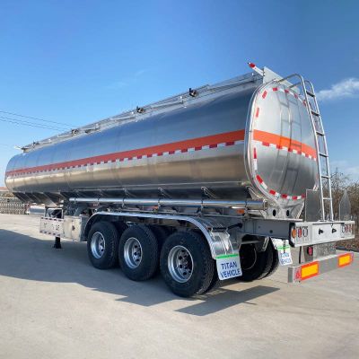 45000 Liters Aluminum Fuel Tanker Trailer