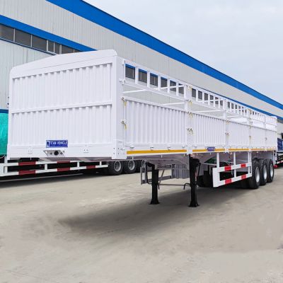 3 Axle Fence Cargo Trailer