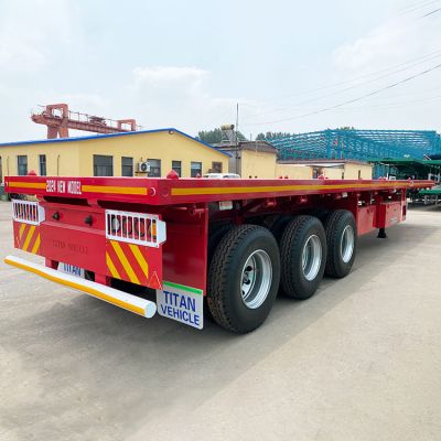 40 Ft Heavy Duty Flatbed Trailer