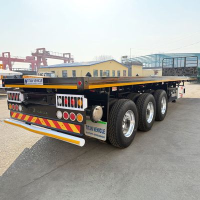 Tri Axle Flatbed Trailer