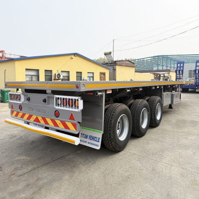 3 Axle Flat Bed Trailers