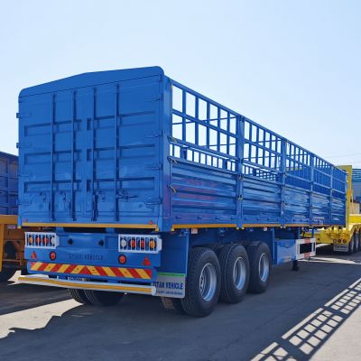 3 Axle Fence Cargo Trailer