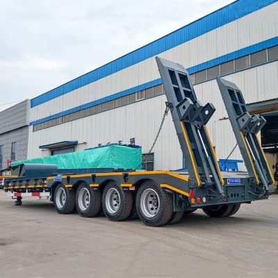 4 Axle lowbed truck