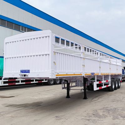 3 Axle Fence Truck Trailer